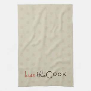 Tan Dots besan la toalla de cocina de Cocina