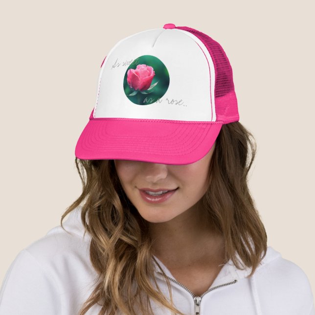 Tan Dulce Como un Sombrero de Flor Rosa (In situ)