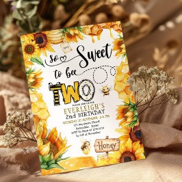 Tan dulce de ser dos invitaciones florales de 2º c