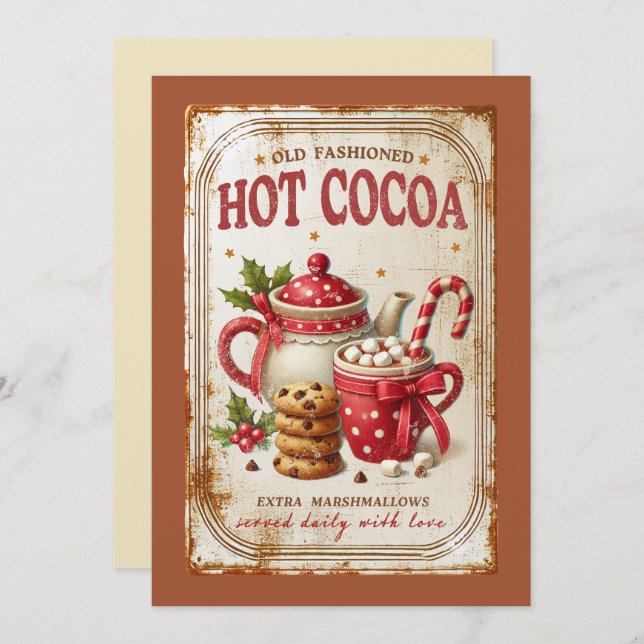 Tan encantador Navidad tradicional con aspecto vin (Anverso / Reverso)