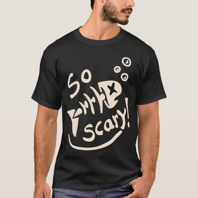 ¡TAN ESPANTOSO! Camiseta de Pesca Web (Anverso)