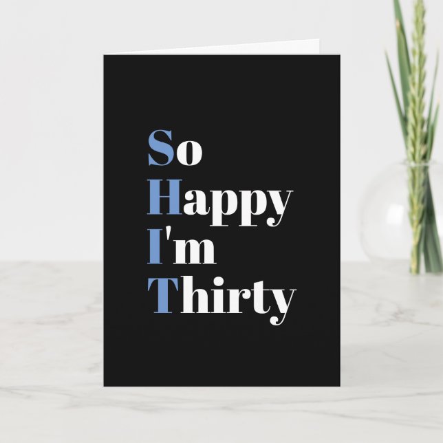 Tan feliz que soy la tarjeta de cumpleaños número  (Anverso)
