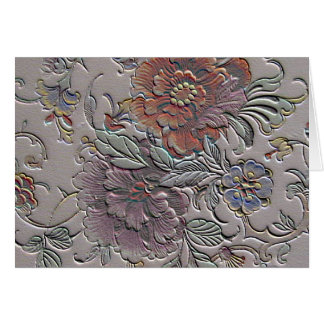 Tan floral