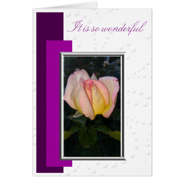 Tan maravilloso (Frente)