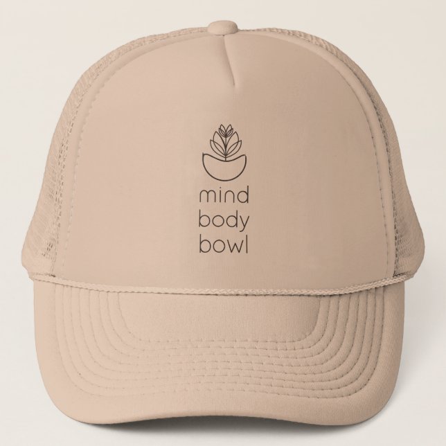 Tan MindBody Bowl Gorra (Anverso)