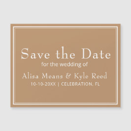 Tan Minimalista moderno Beige