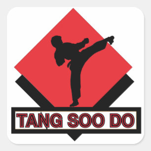 Tang Soo ajusta a los pegatinas