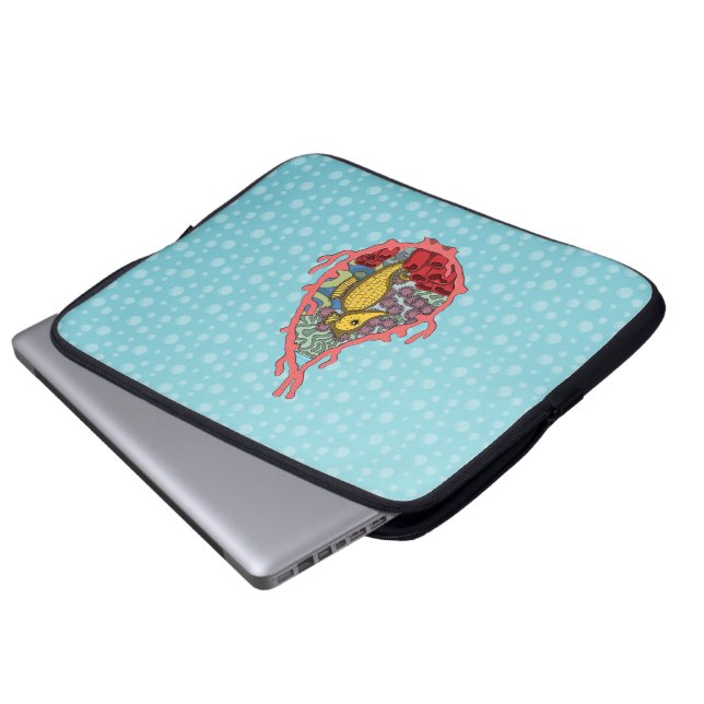 Tanga, la funda de la laptop del caballito de mar (Inferior anverso)