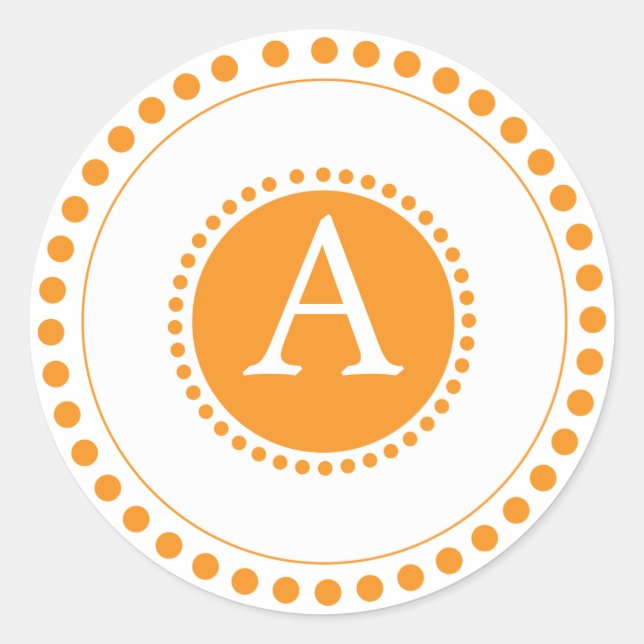 Tangerina - Sellos para sobres personalizados (Anverso)