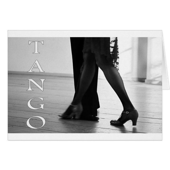 Tango Dance diseño genial! (Anverso (Horizontal))