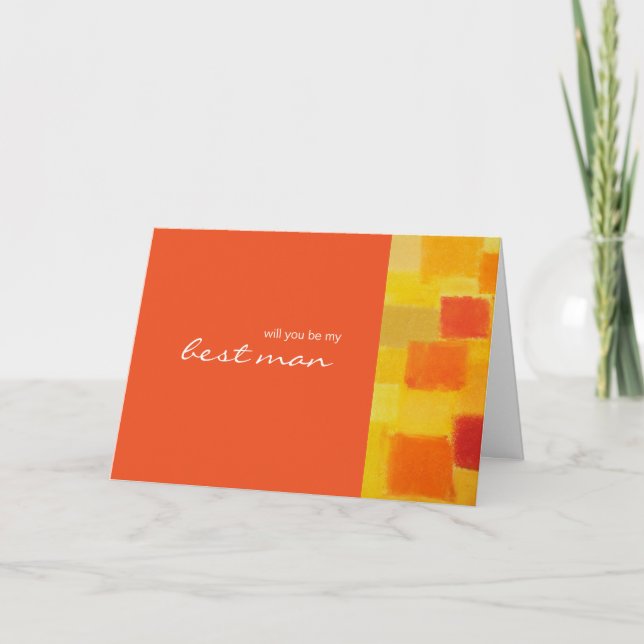 Tango de verano Sé mi mejor hombre tarjeta (Anverso)