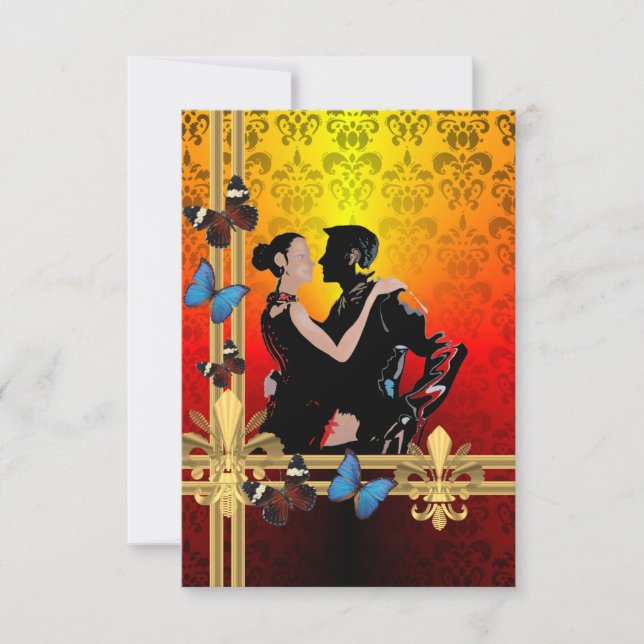 Tango en damasco (Anverso)