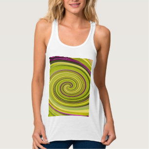 Tank Abstrasse American Beautyberry Top
