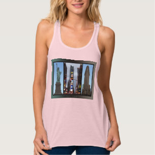 Tank de recuerdos de Nueva York Top Lady's Times S