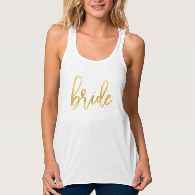 Tank Gold Bried Top (Anverso)