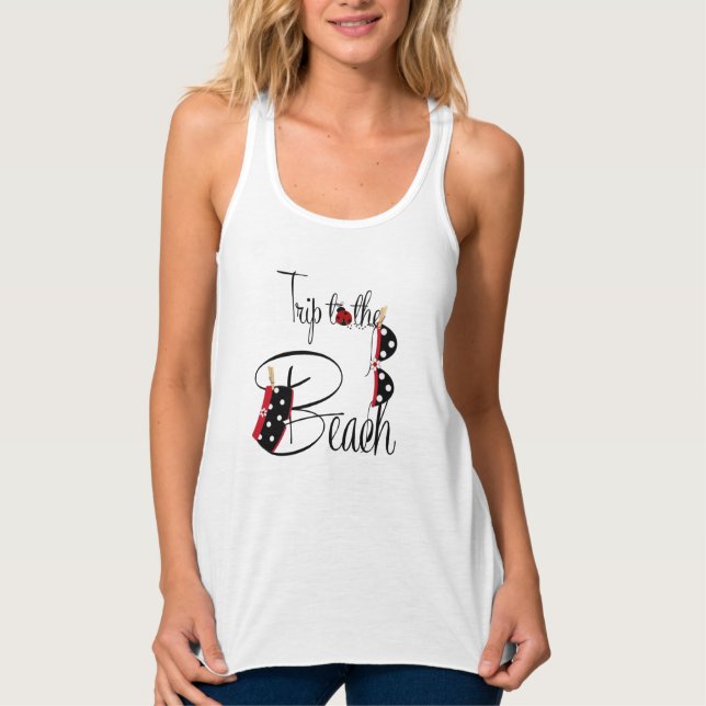 Tank Racerback Flowe Top (Anverso)
