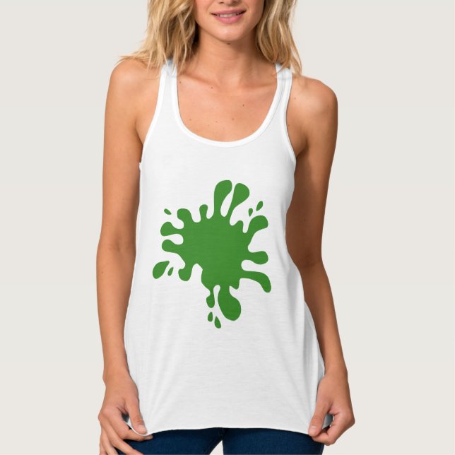 Tank Racerback Flowy Bella+Canvas Femeninas Top (Anverso)