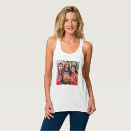 Tank Racerback Flowy Bella+Canvas Femeninas Top
