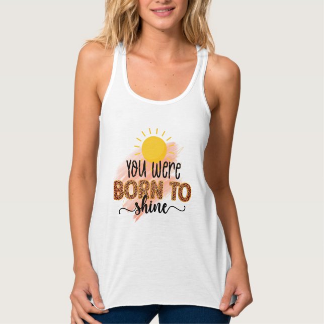Tank Racerback Flowy Bella+Canvas Femeninas Top (Anverso)
