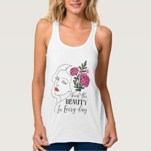 Tank Racerback Flowy Bella+Canvas Femeninas Top