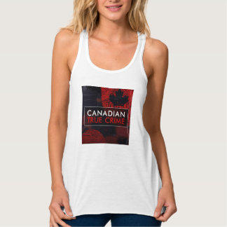 Tank top con el logo de Canadian True Crime