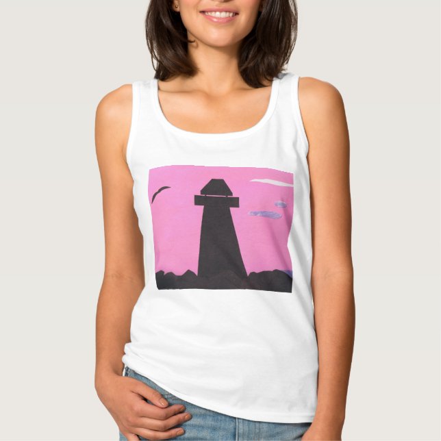 Tank Top con la escena del faro (Anverso)