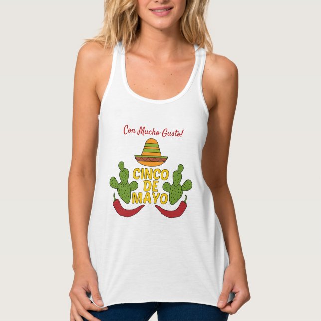 Tank Top de Cinco de Mayo Thunder_Cove (Anverso)