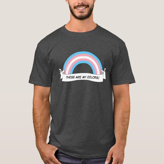 Tank Top del orgullo del arcoiris transgénero (Anverso)