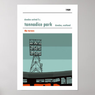 Tannadice, Dundee. Impresión del estadio de los