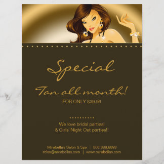Tanning Flyer Super Gold Jewelw