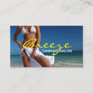 Tanning Salon Spa - Tarjeta de visita