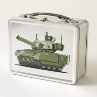Tanque blindado moderno de dibujos animados