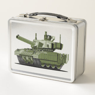 Tanque blindado moderno de dibujos animados