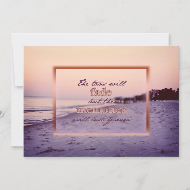 Tans Will Fade (Anverso)