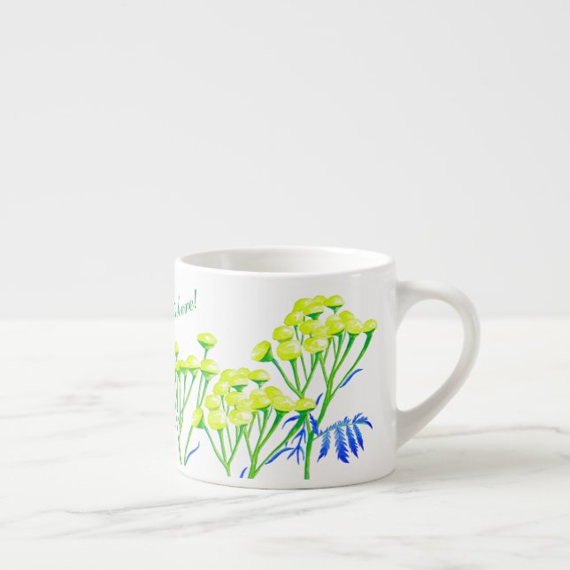 Tansy en una taza de espresso (Derecha)