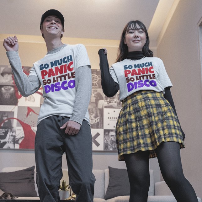 TANTO PÁNICO TAN POCO DE CAMISETAS DE DISCO (Subido por el creador)
