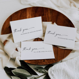TANYA | Tarjetas de agradecimiento personalizadas 