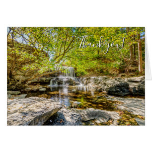 Tanyard Creek Waterfall in Fall