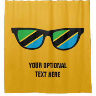 Tanzania Shades cortina de ducha personalizado