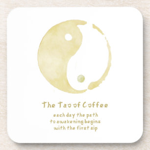 tao de la posavasos de café