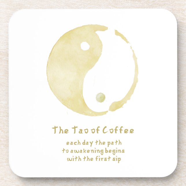 tao de la posavasos de café (Frente)