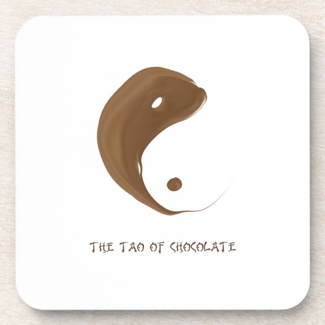 tao de posavasos de chocolate (Frente)