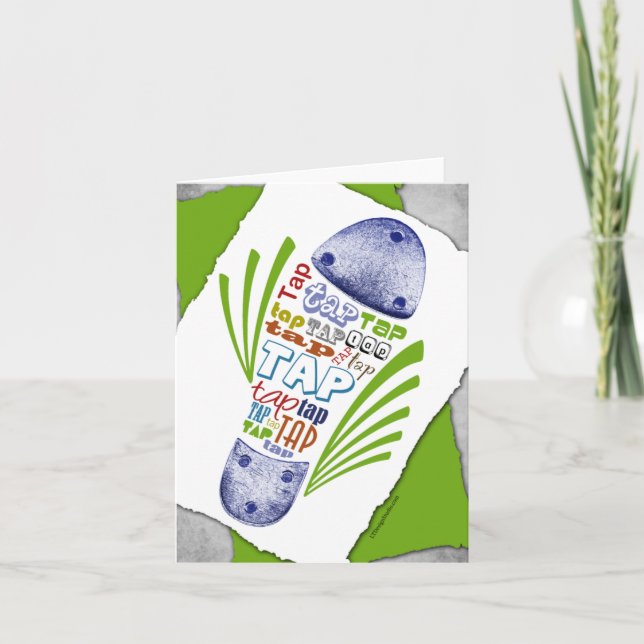 Tap Shoe - Tarjeta (Anverso)