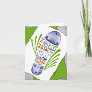 Tap Shoe - Tarjeta