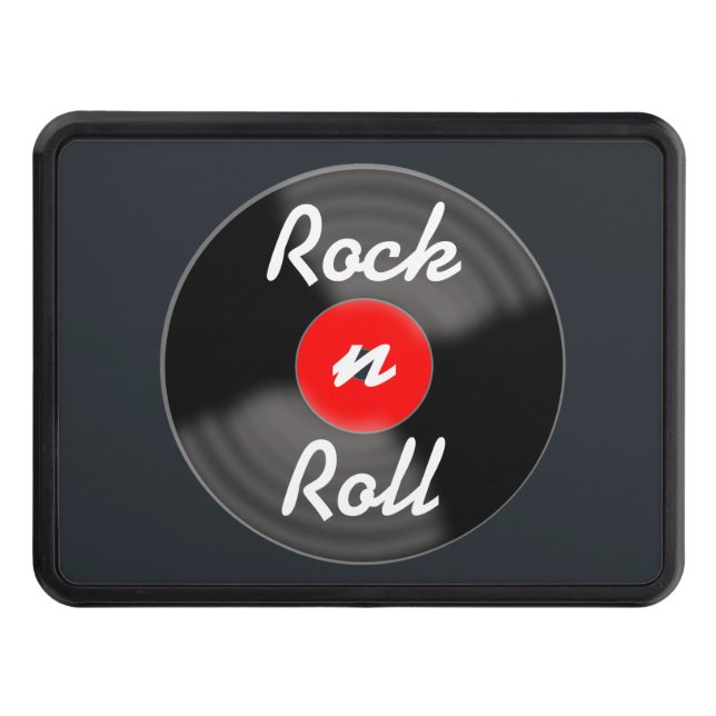 Tapa de hitch del trazador de registros rojos retr (Anverso)