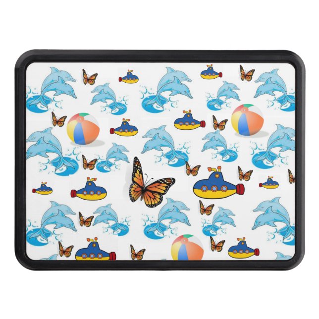 Tapa de la abertura del remolque 2" Delfines Marip (Anverso)