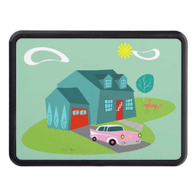 Tapa de la abertura del remolque de la casa suburb (Anverso)