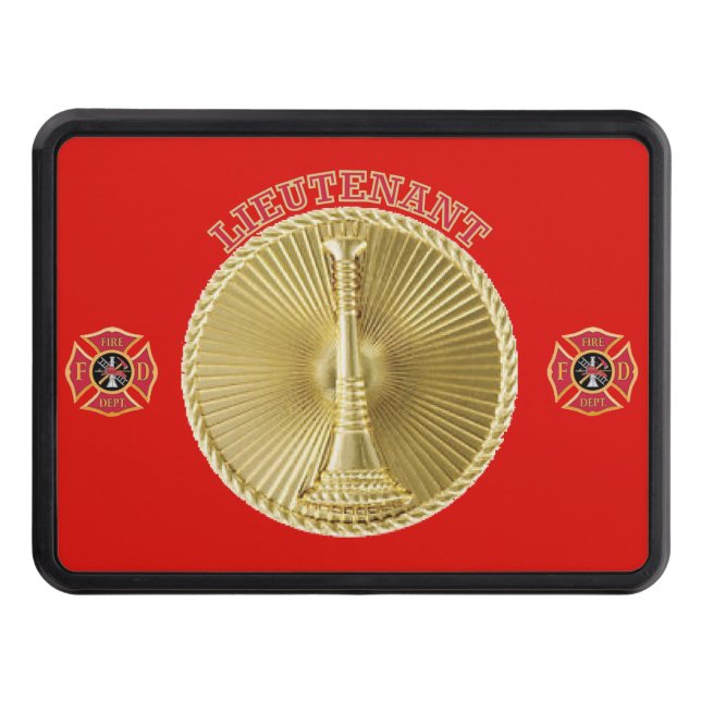 Tapa de la boca del teniente de bomberos Medallion (Anverso)