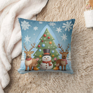 Tapa del Cojín decorativo de Navidades festivos -