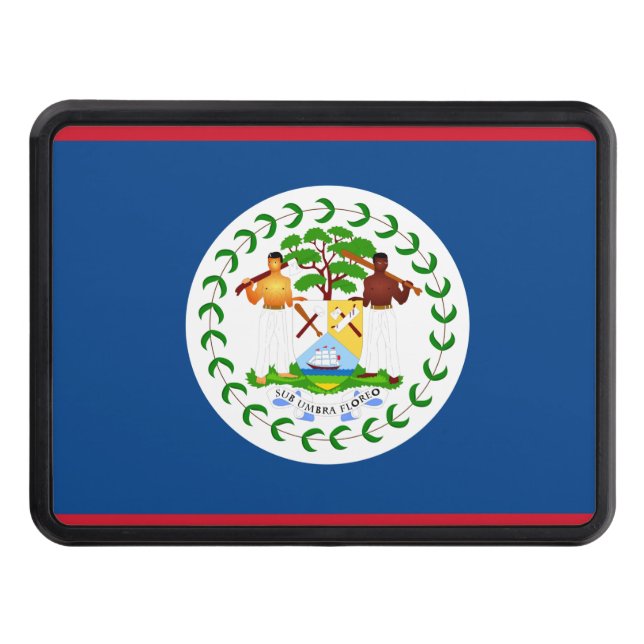 Tapa del remolque de bandera de Belice (Anverso)